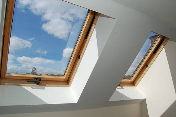 skylight windows in loft extension